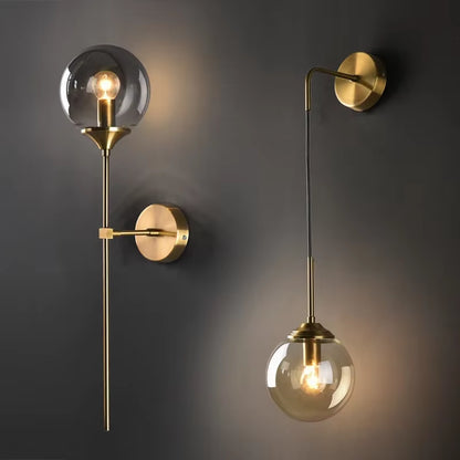 Modern Wall Lamp  round Nordic Lighting Fixture 