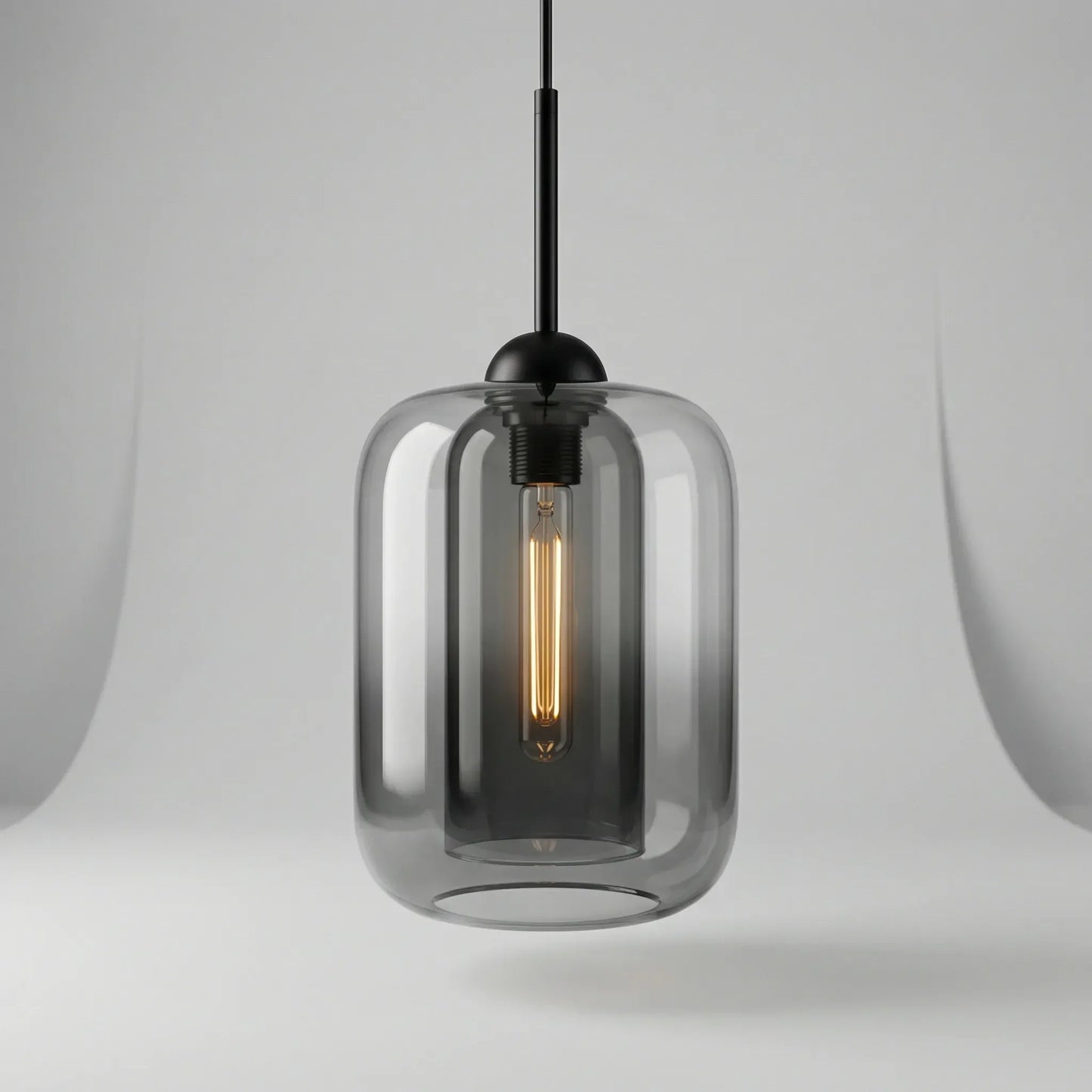 modern Single Glass Pendant Light