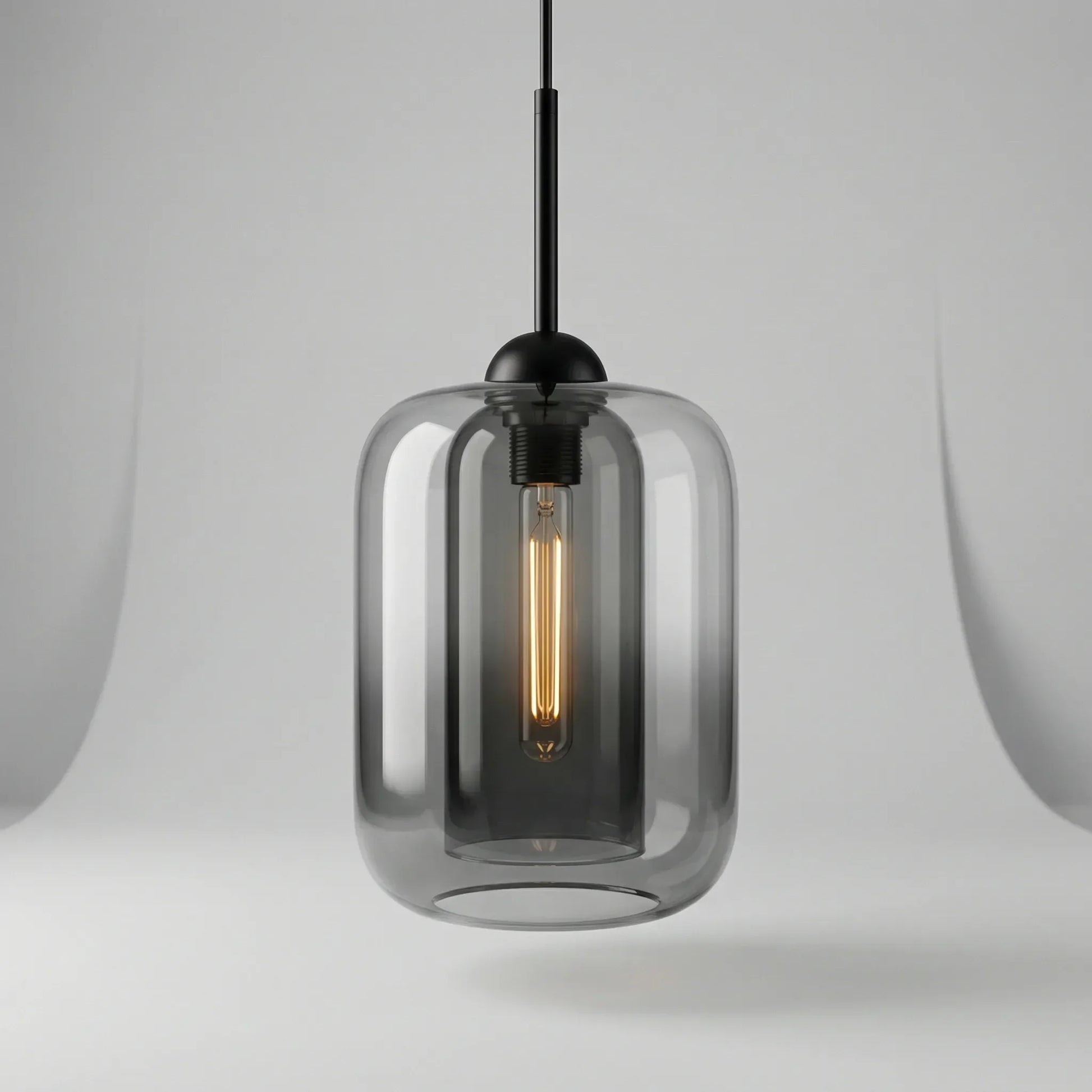 modern Single Glass Pendant Light