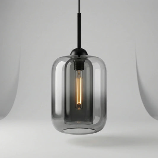 modern Single Glass Pendant Light