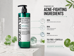 LuxeGlow™ Acne Clear Body Wash – AHA + BHA + PHA