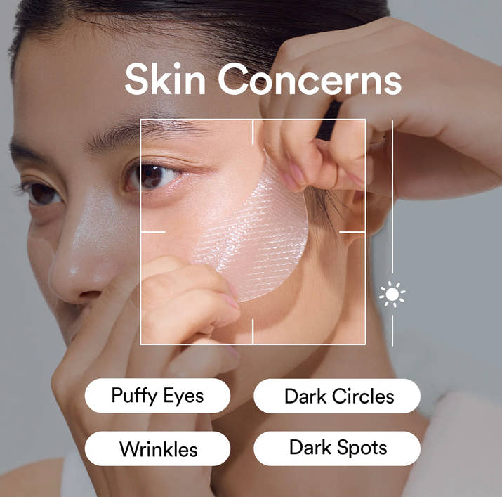 Collagen eye patches
