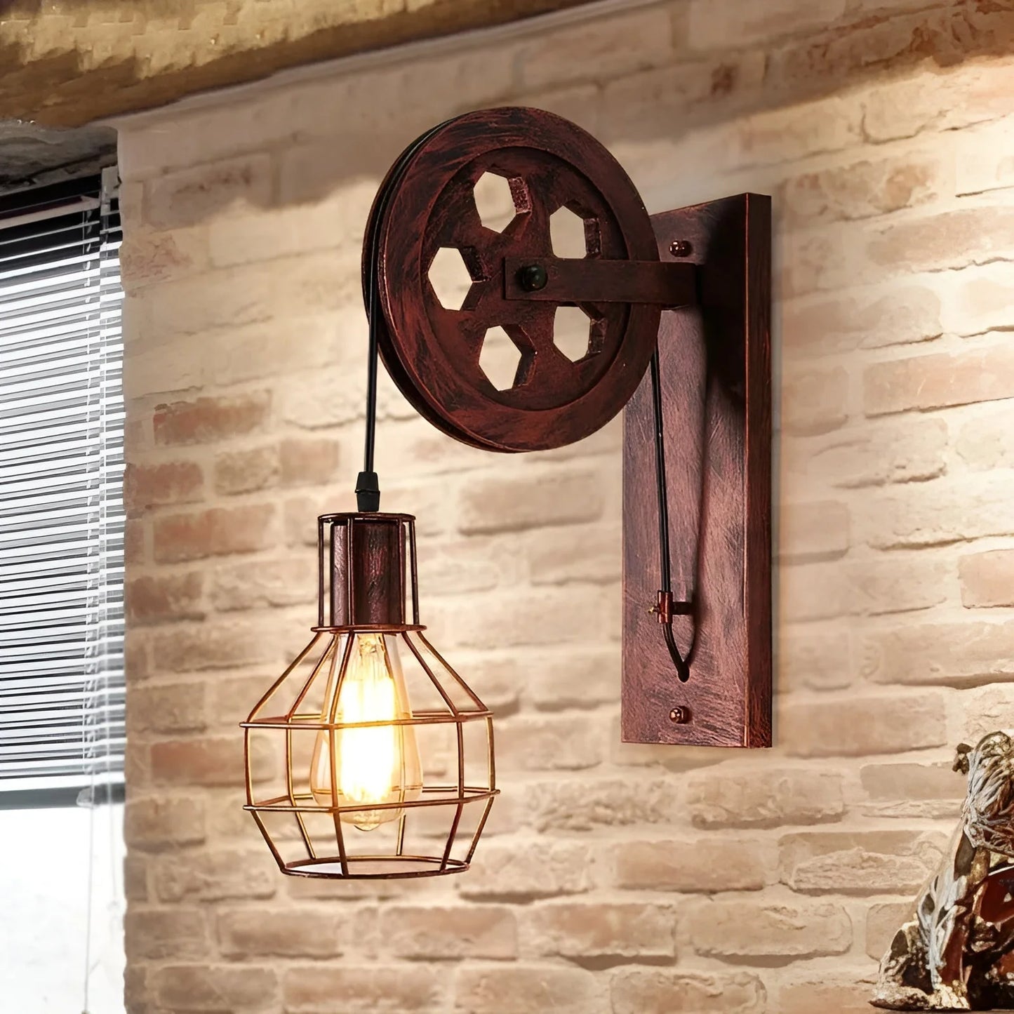 Retro Industrial LED Wall Light