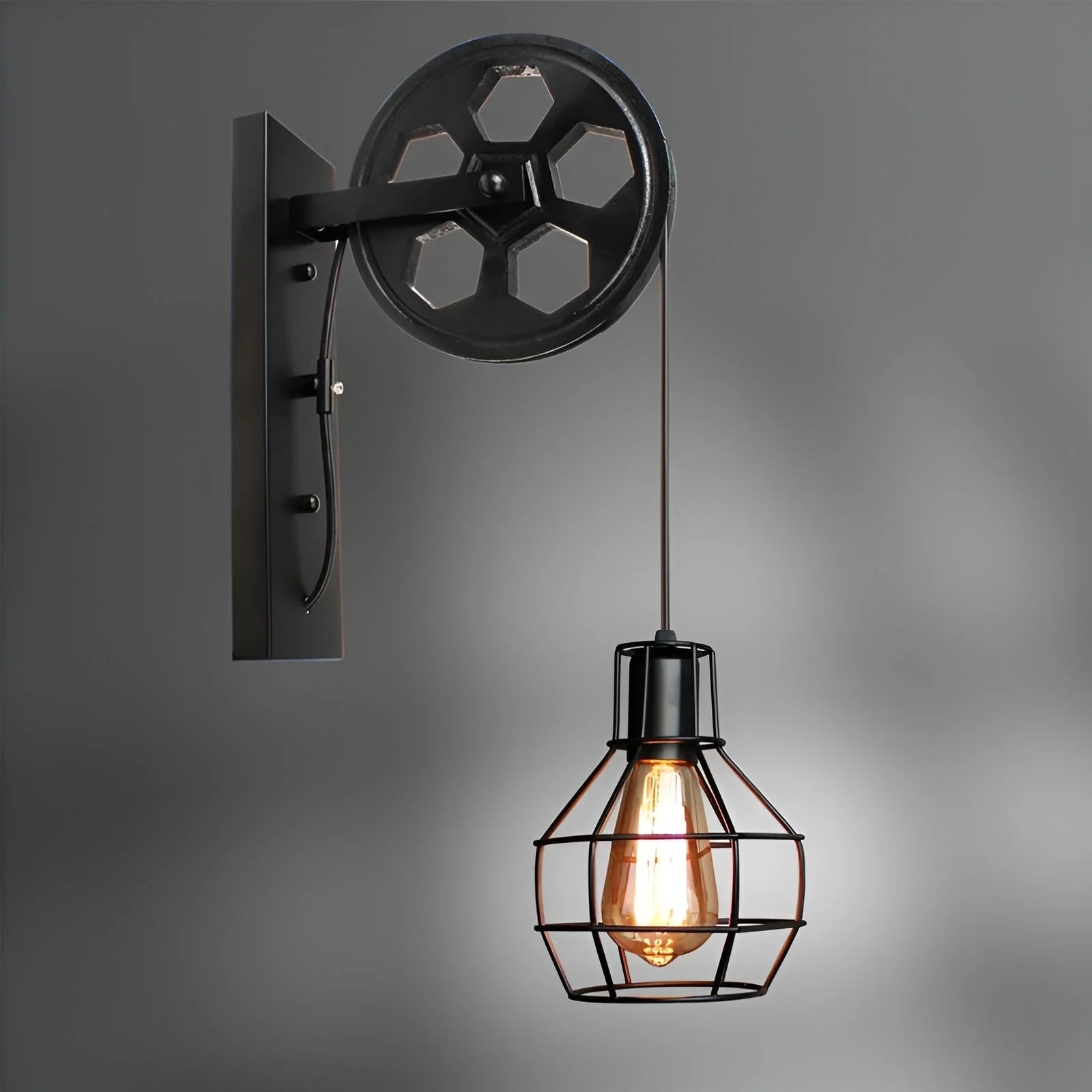 Retro Industrial LED Wall Light