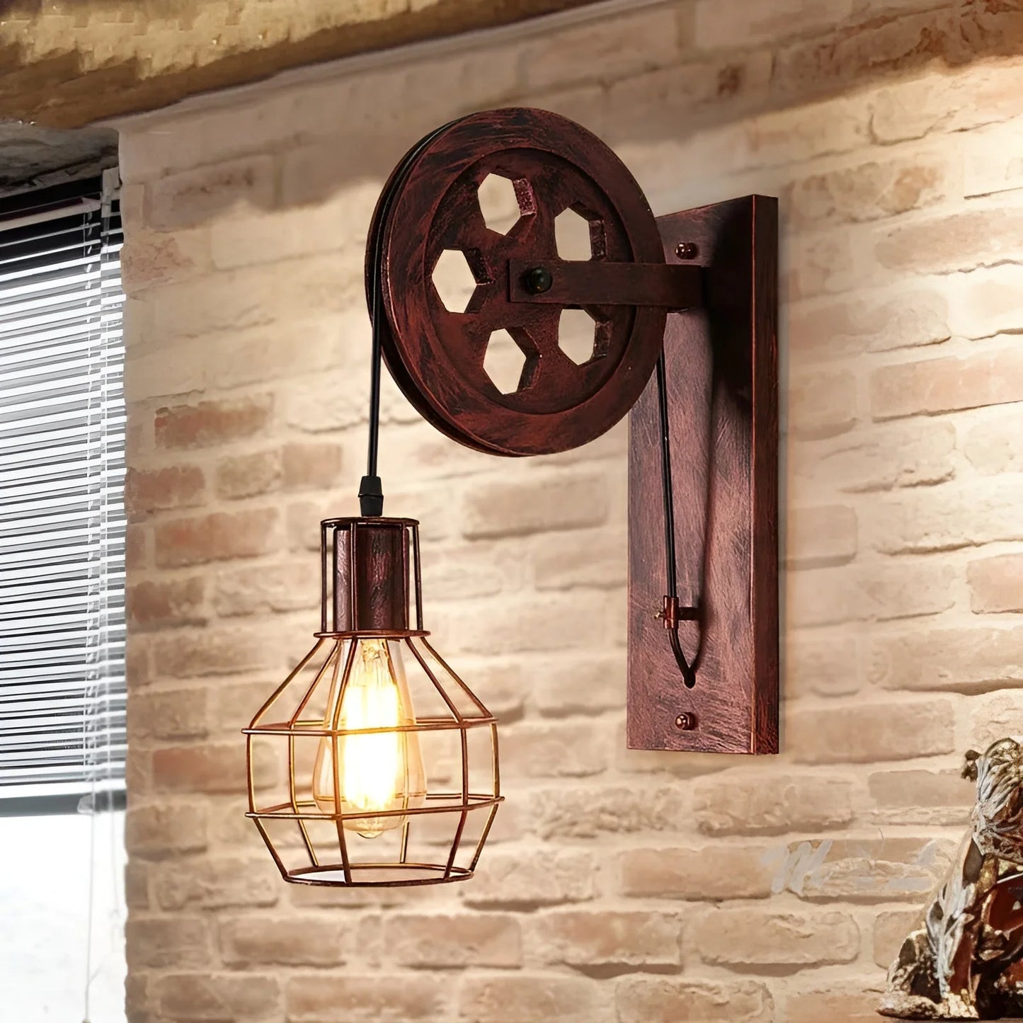 Retro Industrial LED Wall Light