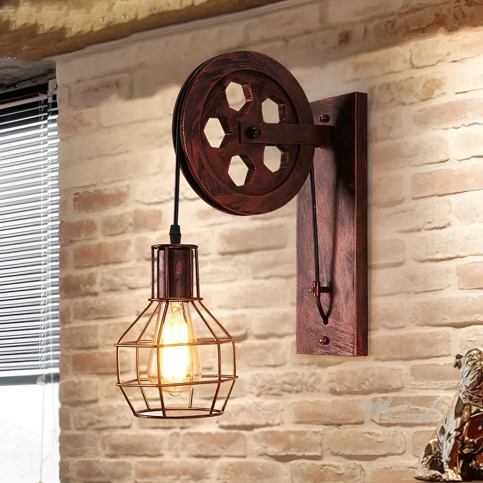 Retro Industrial LED Wall Light