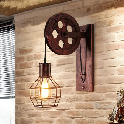 Retro Industrial LED Wall Light