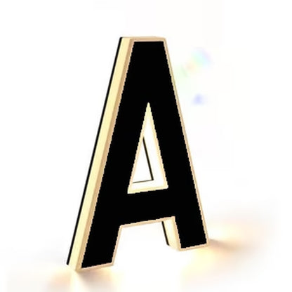 Exclusive LED Door Plate Number Light, Connects to 12V Power, Waterproof, Personalized Door Number