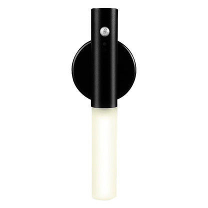 Auto LED USB Magnetic Wood Night Light Corridors Porch Lights PIR Motion Sensor 