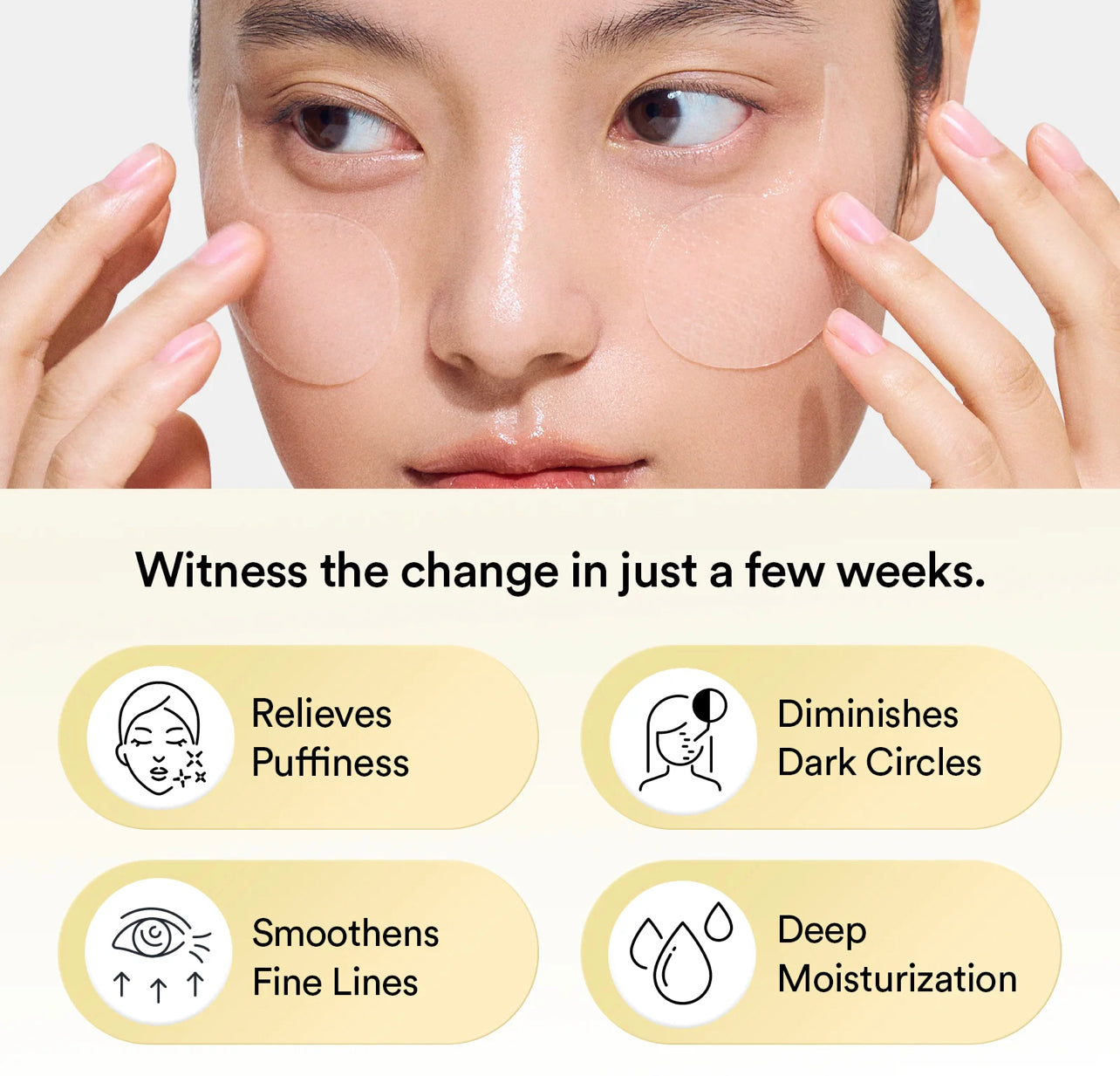 Collagen eye patches