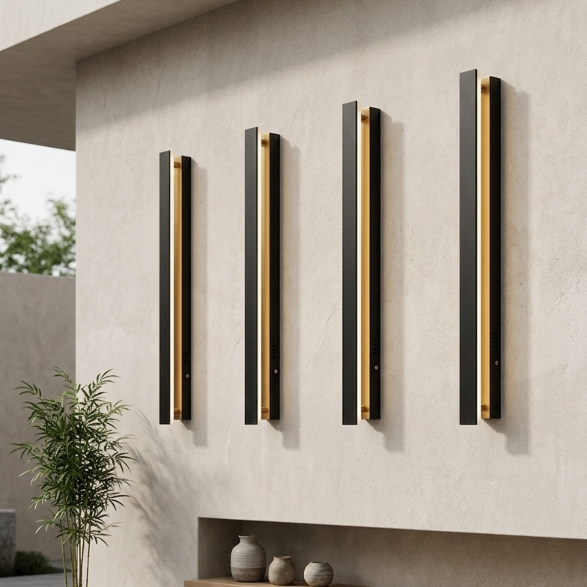 Outdoor Sleek Wall Light