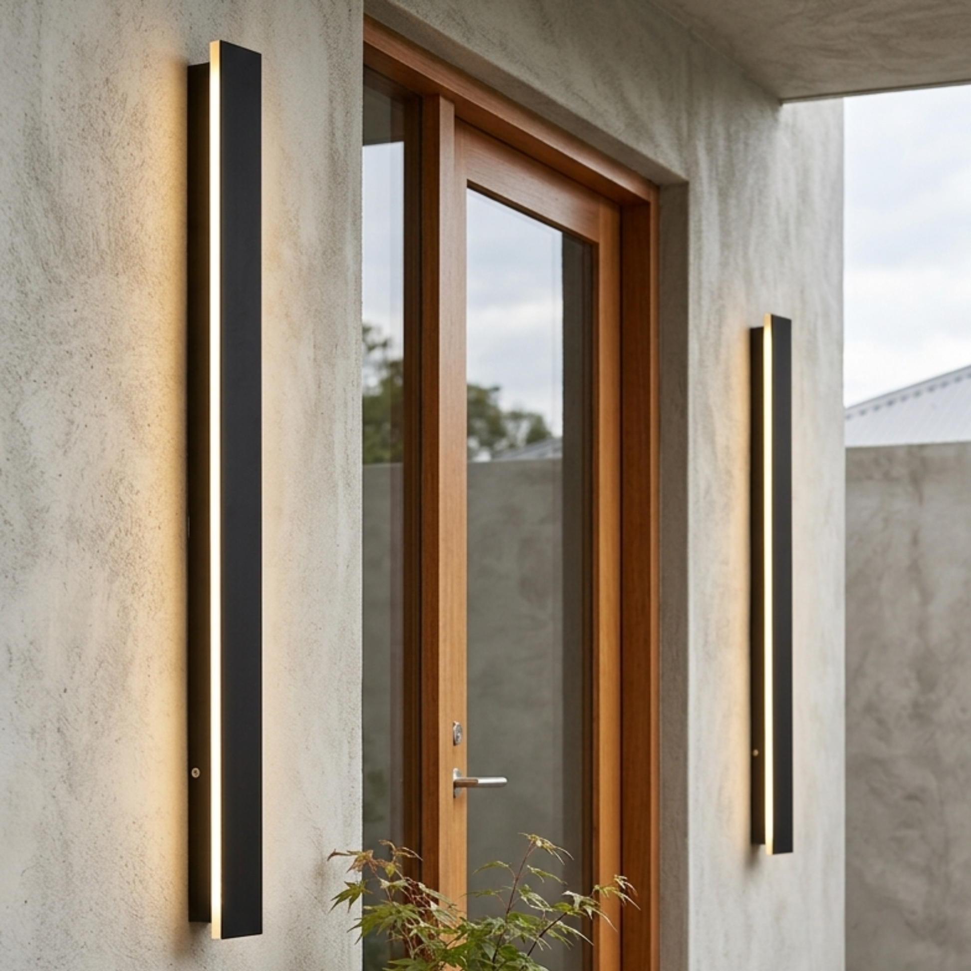 Outdoor Sleek Wall Light