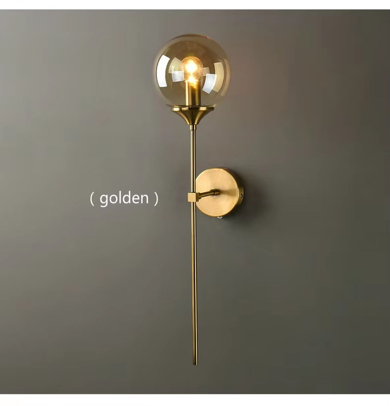 Modern Wall Lamp  round Nordic Lighting Fixture 
