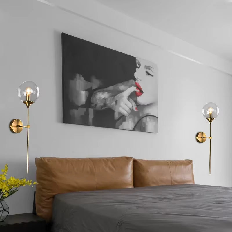 Modern Wall Lamp  round Nordic Lighting Fixture 