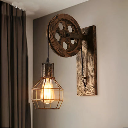 Retro Industrial LED Wall Light