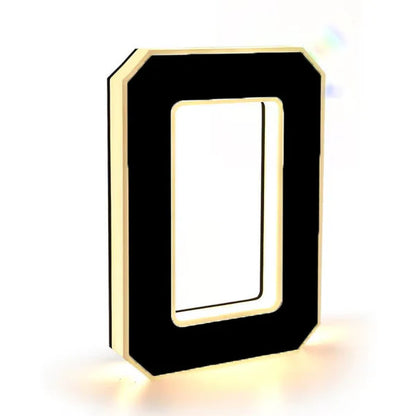 Exclusive LED Door Plate Number Light, Connects to 12V Power, Waterproof, Personalized Door Number